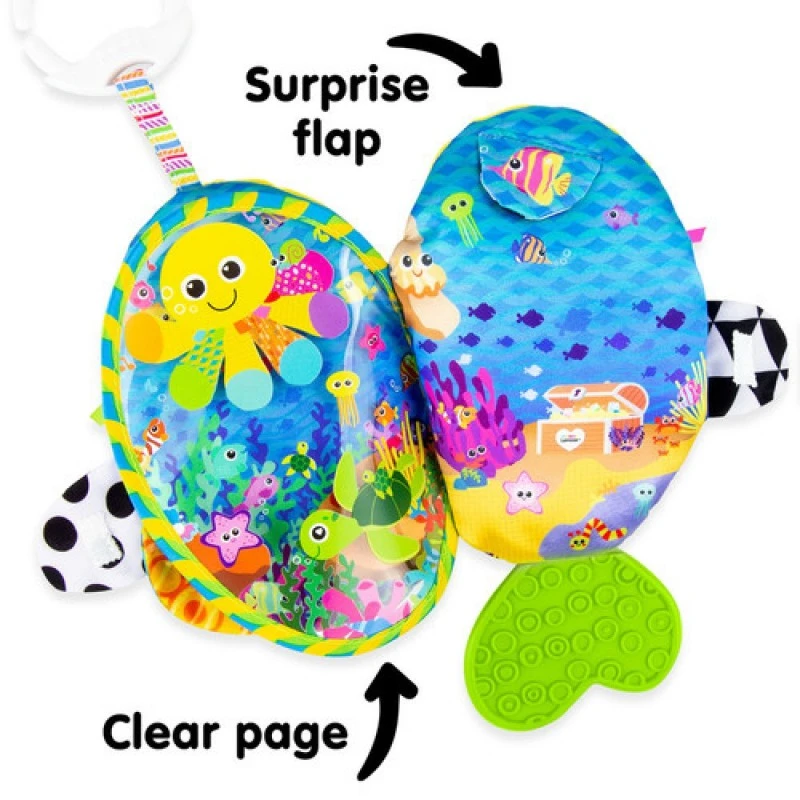 TOMY Lamaze Рибка книжка, 0м+, L27197